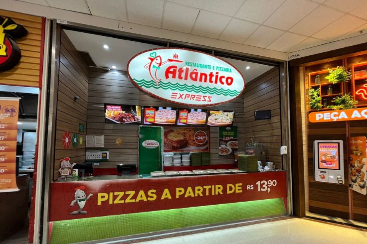 Telefone da Pizzaria Atlântico