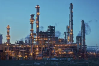 destilação fracionada de petróleo
